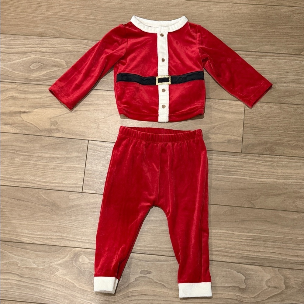 Red and White Santa Matching Set - Picture 1 of 4